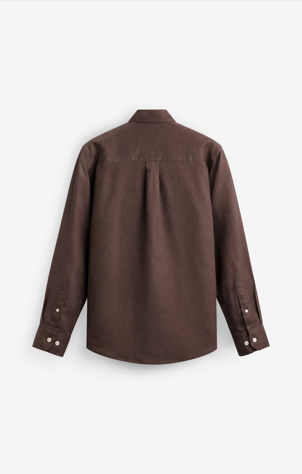 VELAIR LINEN CHOCOLATE SHIRT