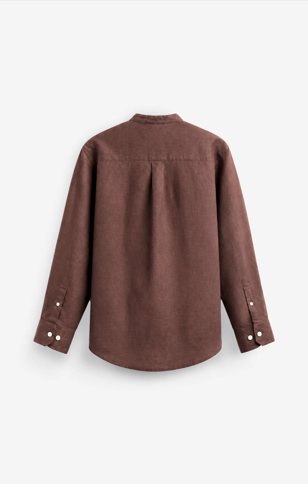 VELAIR LINEN RELAXED FIT COCOA SHIRT