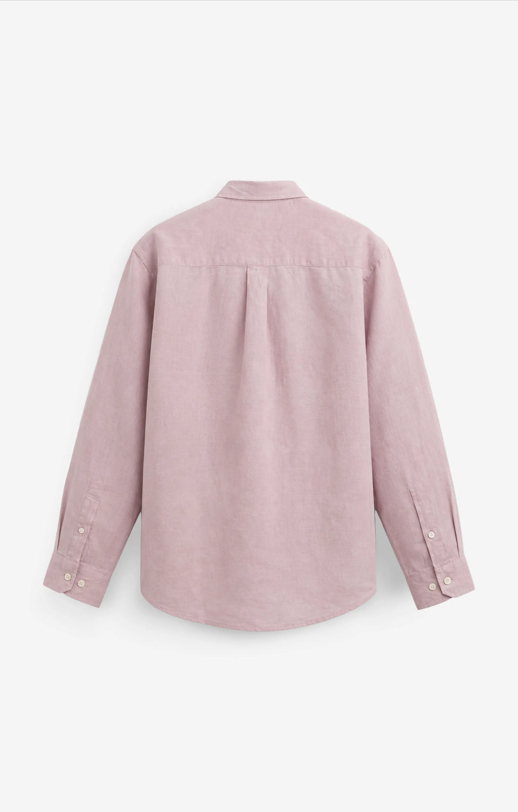 VELAIR 100% LINEN OLIVE PINK SHIRT