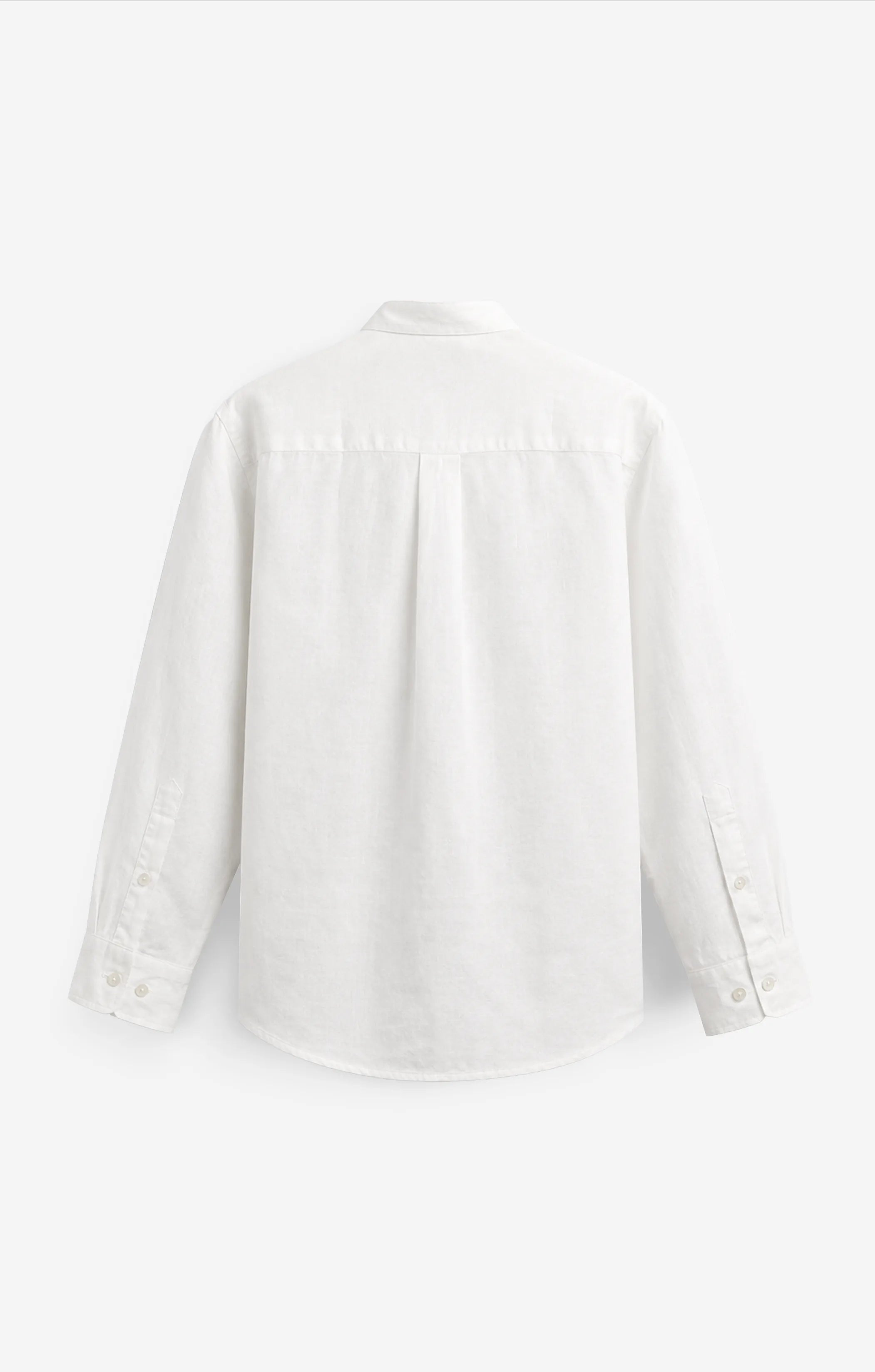 100% LINEN OFF-WHITE SHIRT