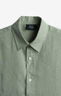 100% LINEN LAUREL GREEN SHIRT