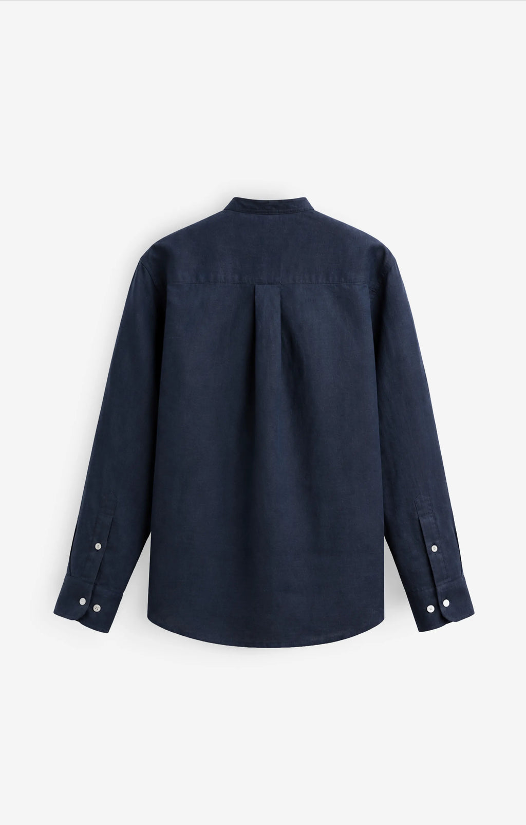 VELAIR LINEN NAVY BLUE SHIRT