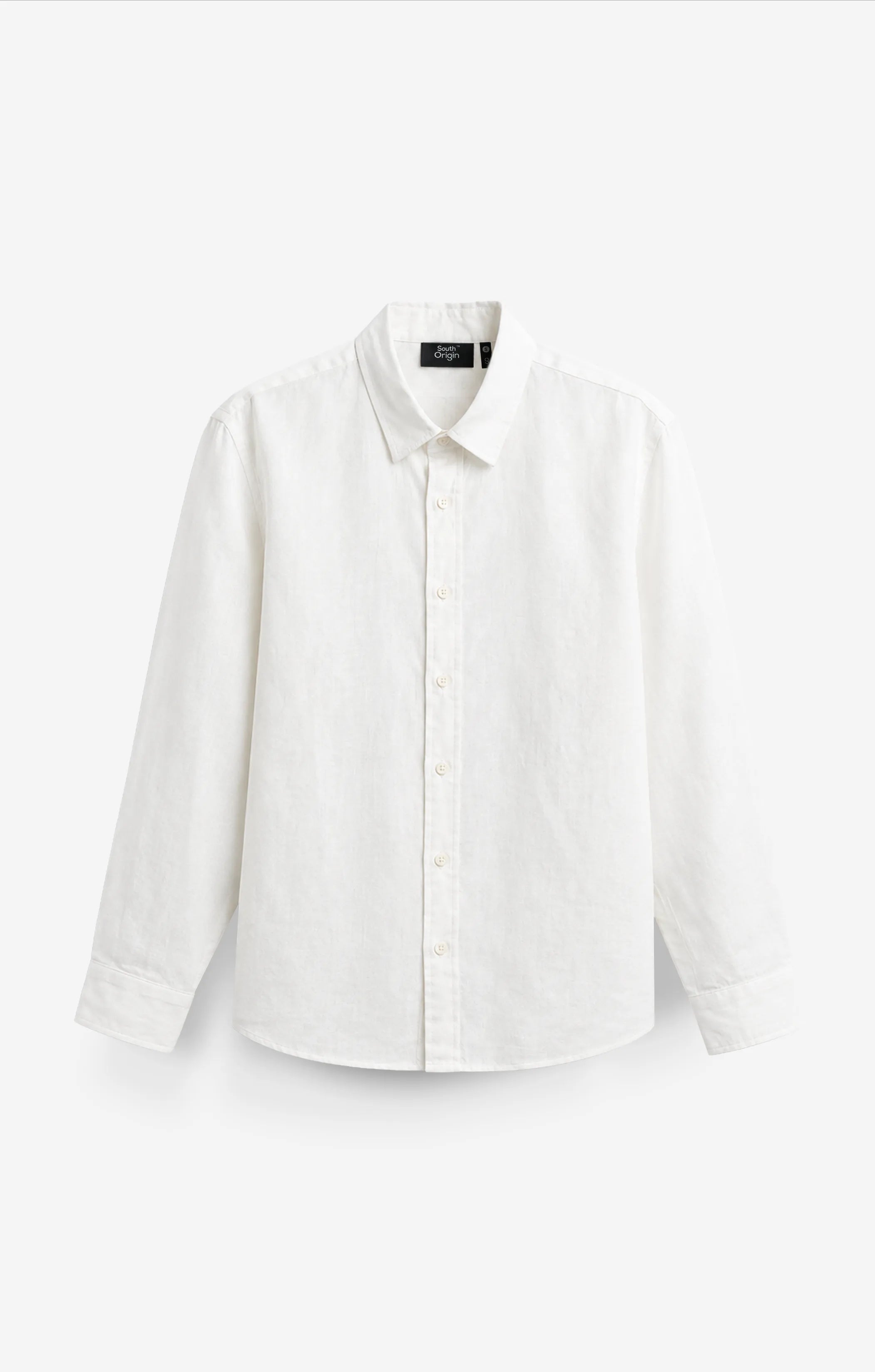 100% LINEN OFF-WHITE SHIRT