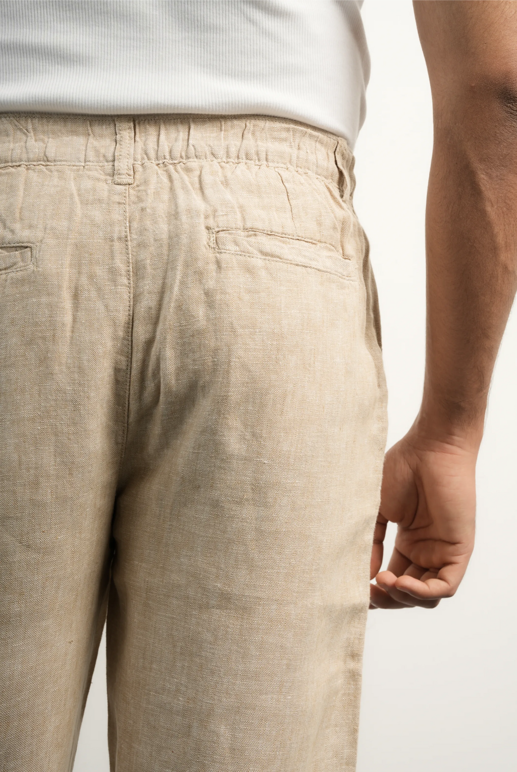 VELAIR LINEN REGULAR FIT PANTS