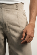 VELAIR LINEN MESA BEIGE PANTS