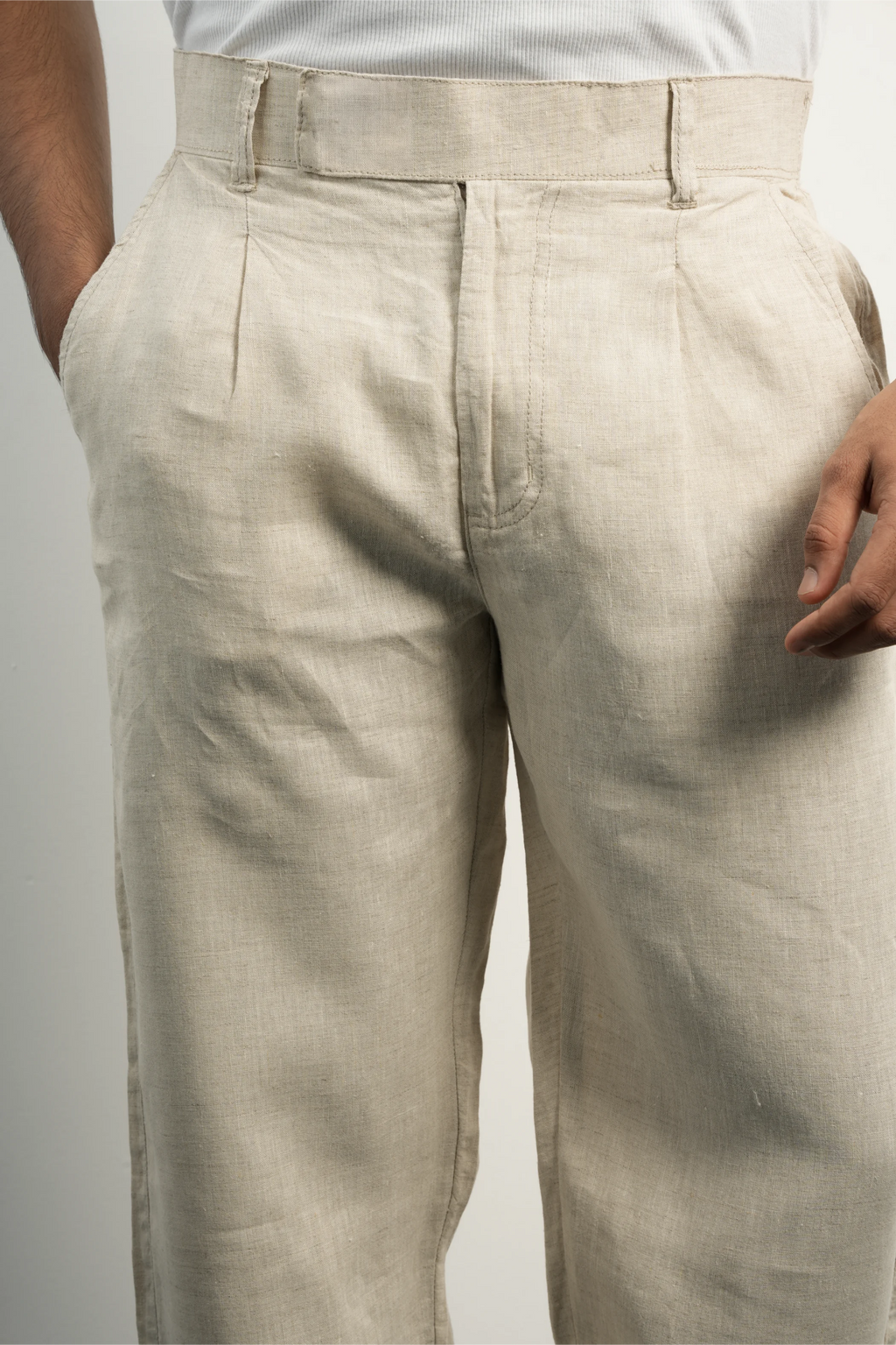 RELAXED FIT | LINEN PANTS