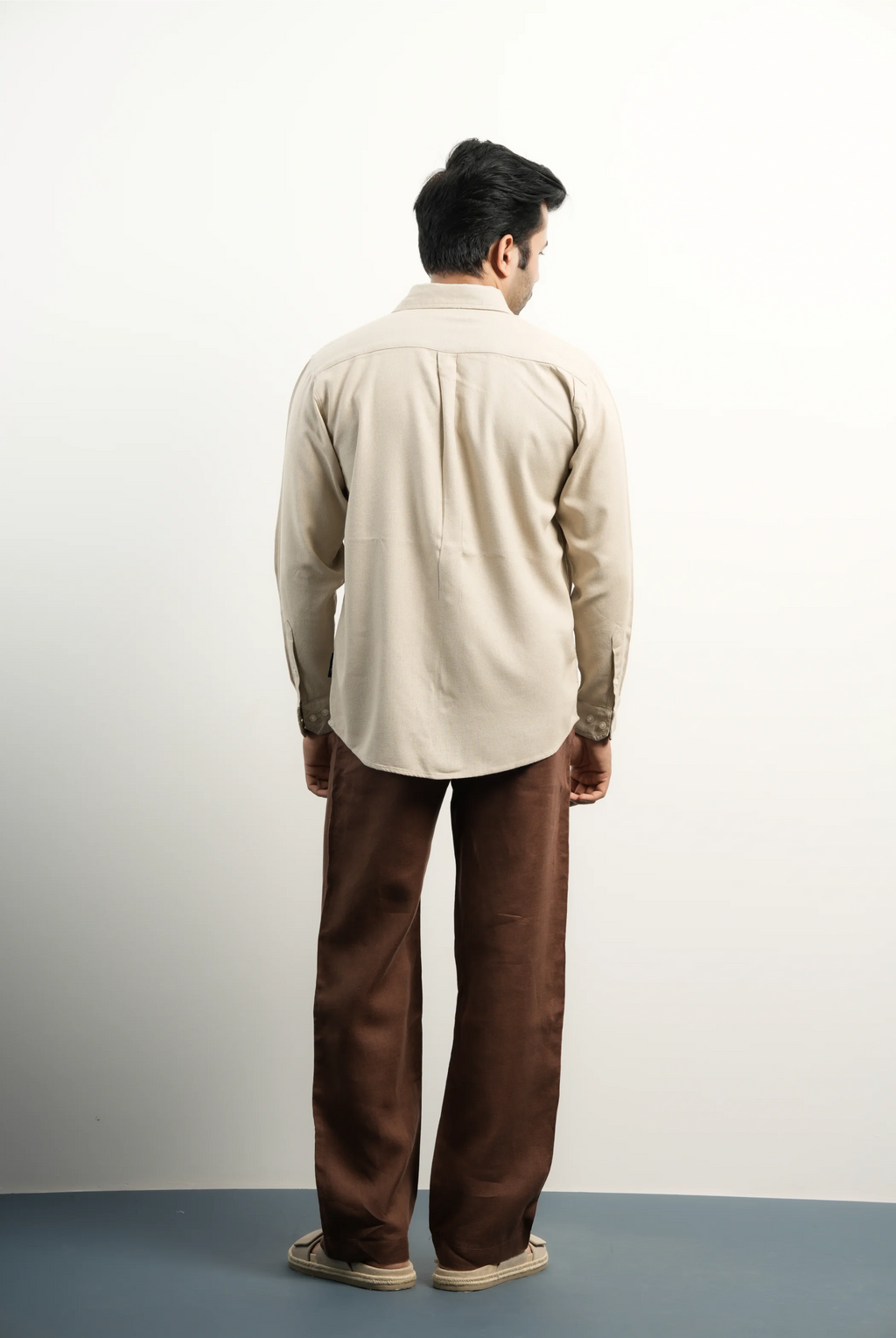 LINEN COTTON BEIGE SHIRTS
