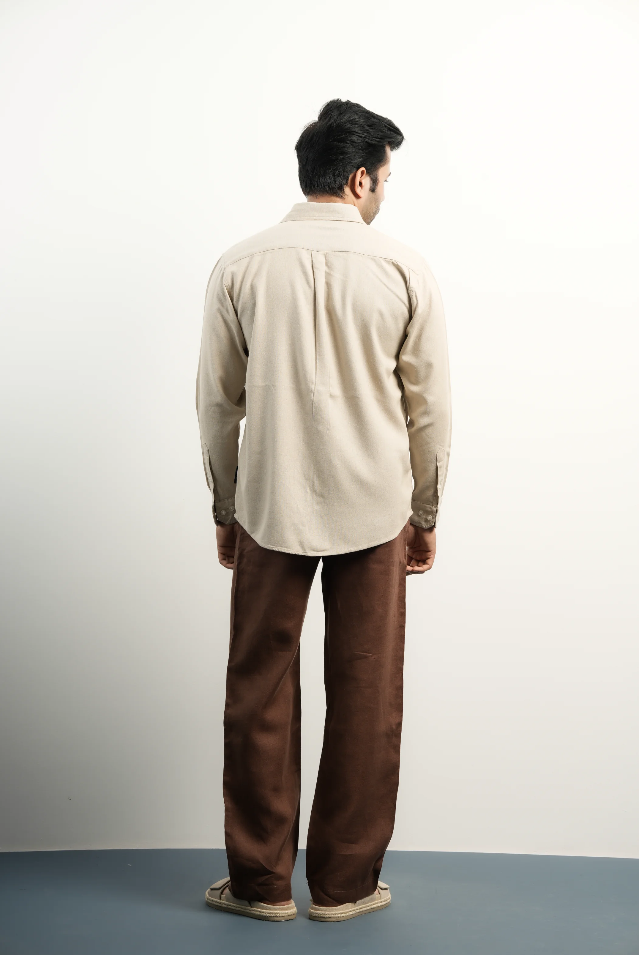 LINEN COTTON BEIGE SHIRTS