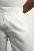 100% LINEN WHITE PANTS