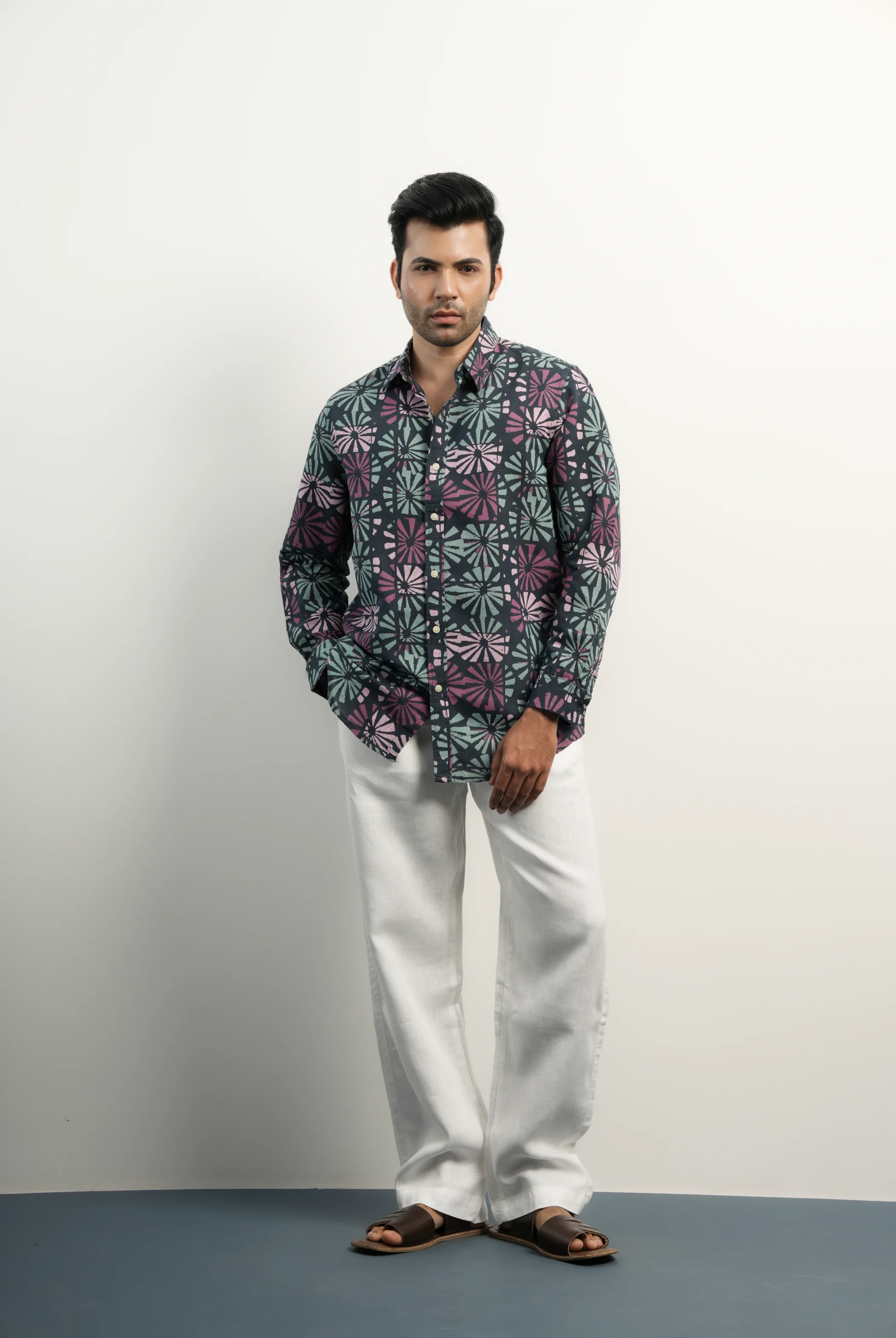 REGULAR FIT | LINEN COTTON SHIRTS