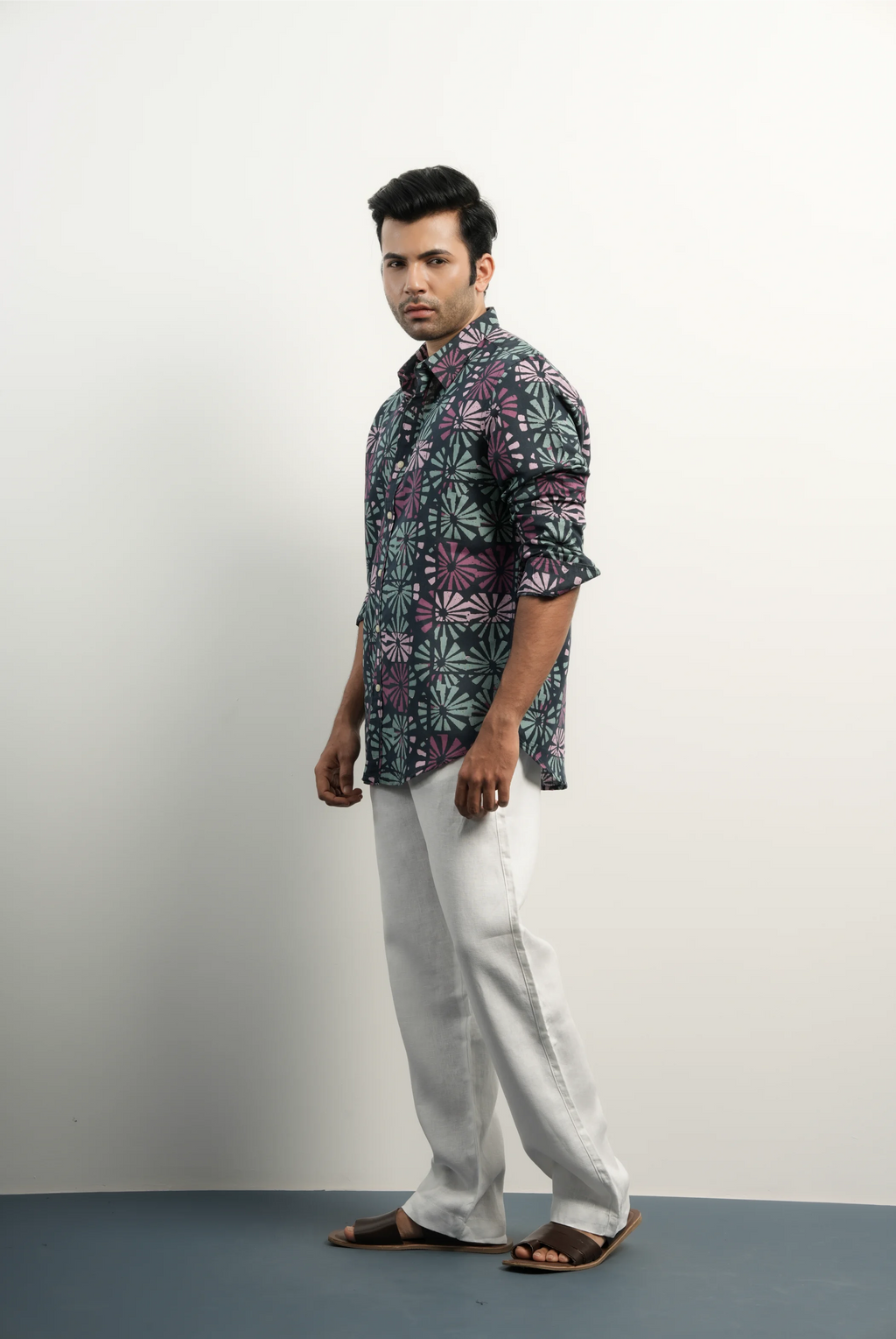 REGULAR FIT | LINEN COTTON SHIRTS