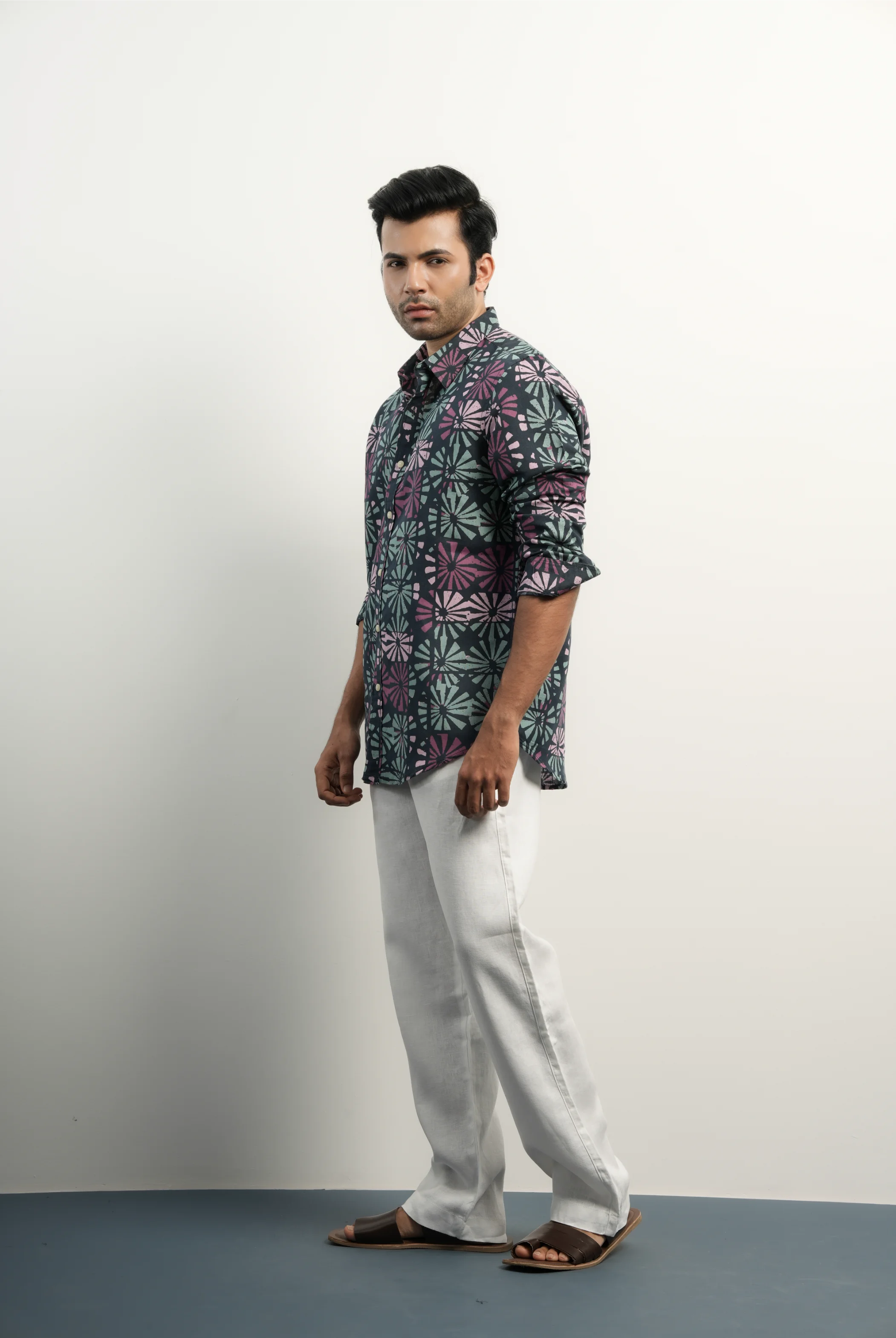 REGULAR FIT | LINEN COTTON SHIRTS