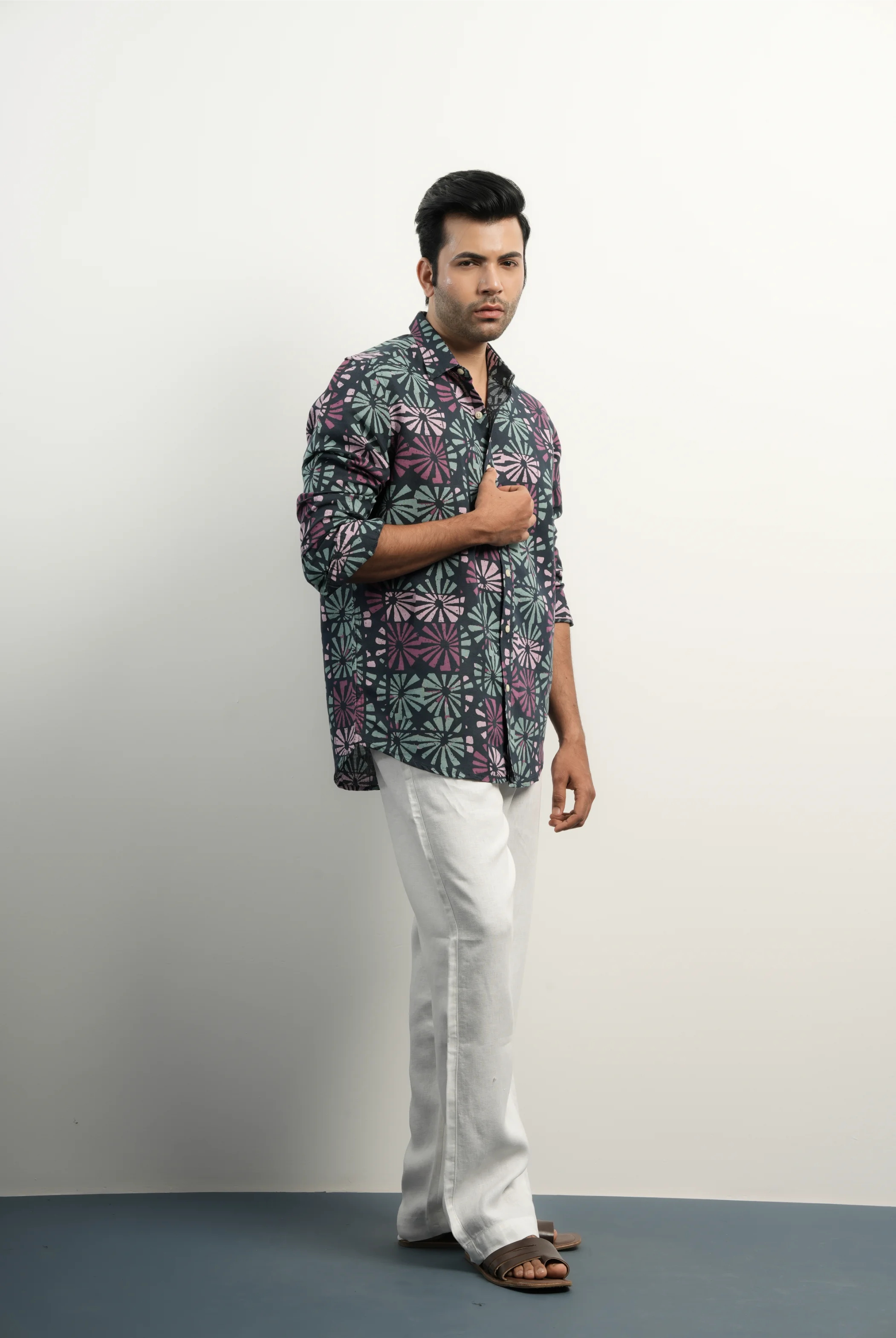 REGULAR FIT | LINEN COTTON SHIRTS