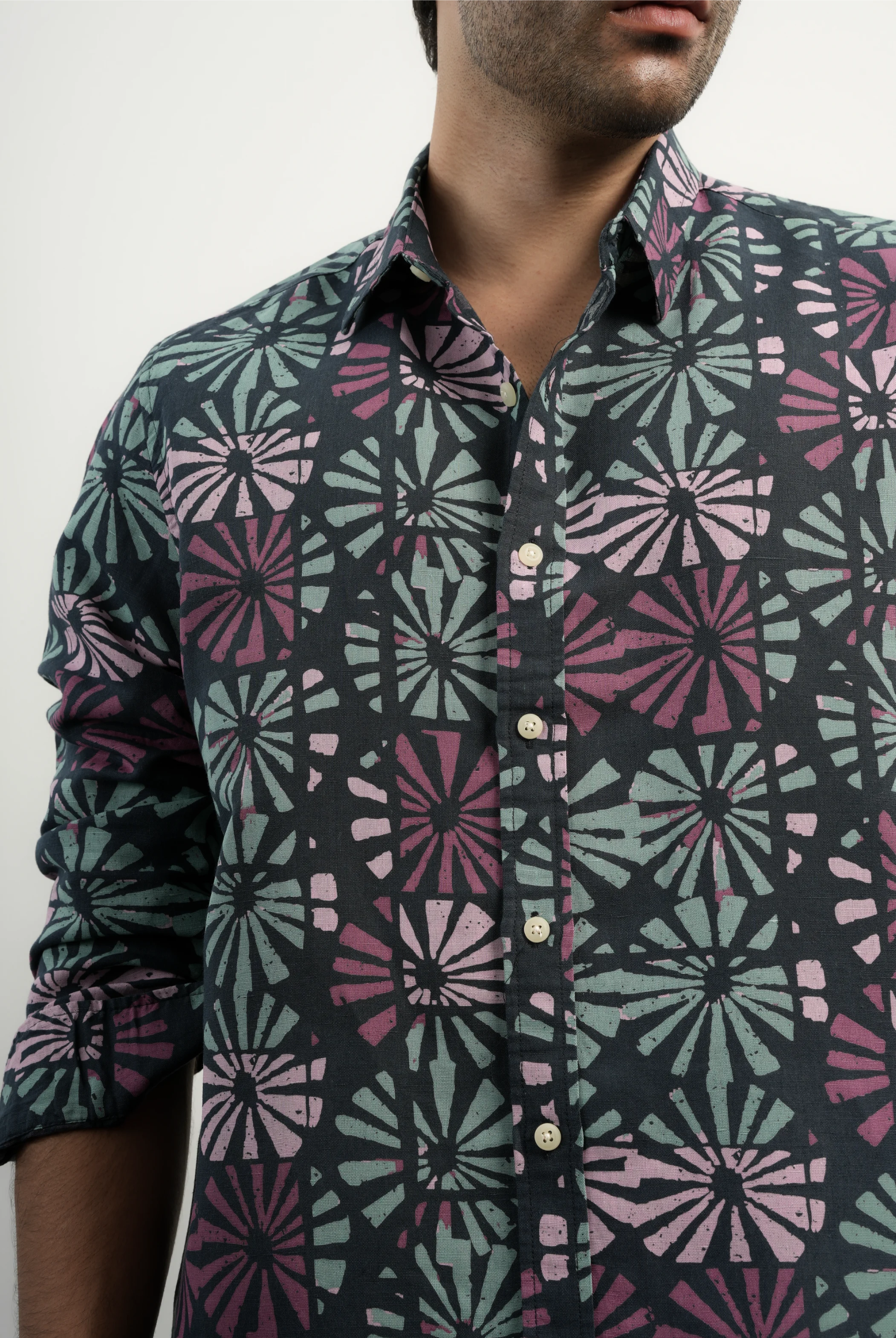 REGULAR FIT | LINEN COTTON SHIRTS