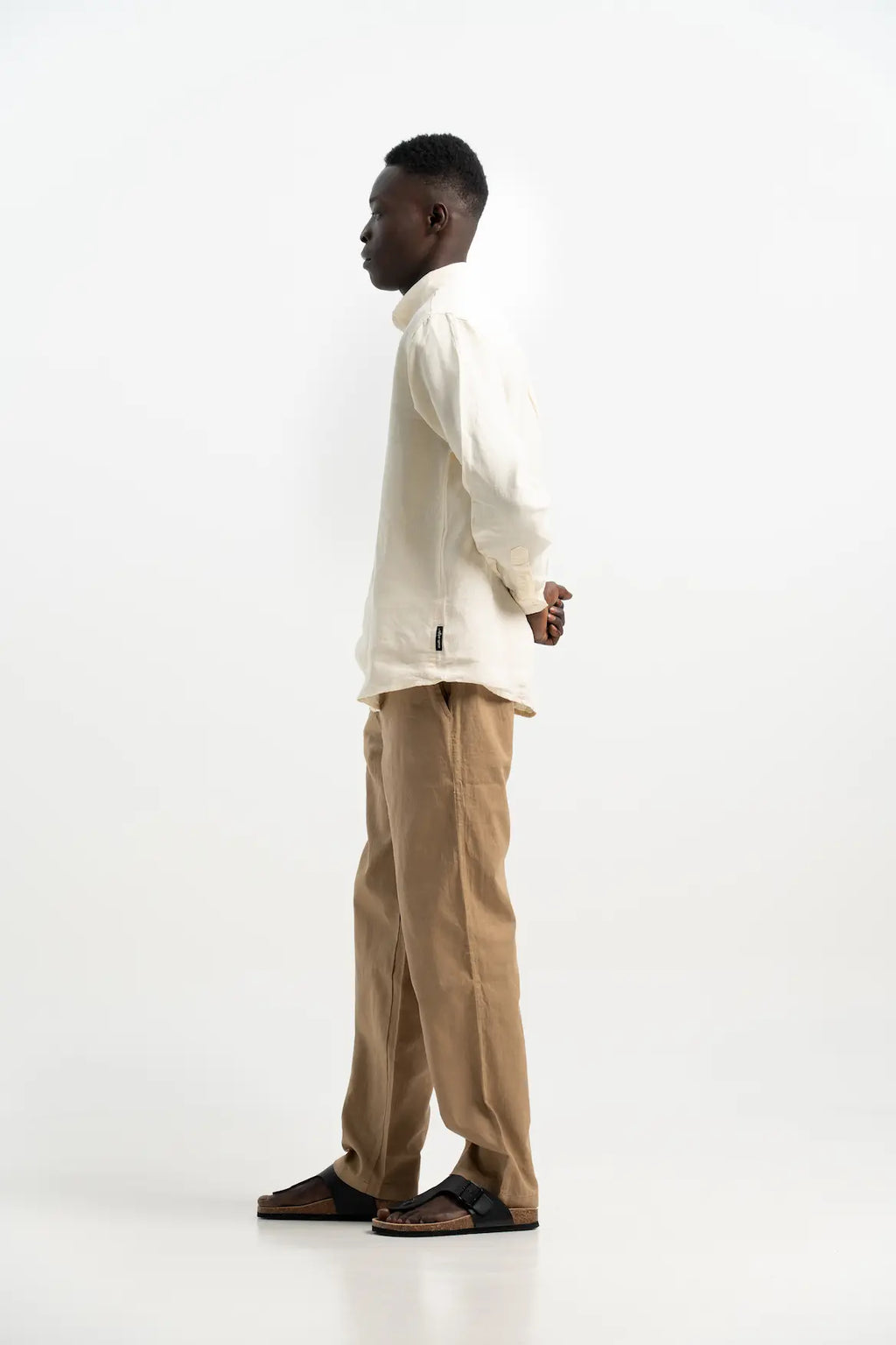 VELAIR LINEN OFF WHITE SHIRTS