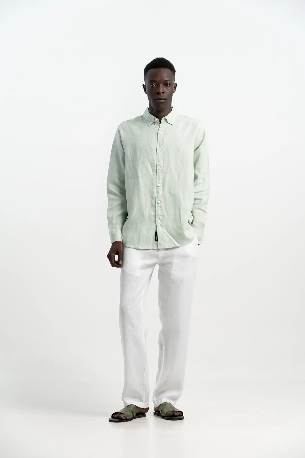 VELAIR LINEN MINT SHIRTS