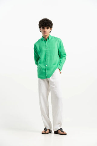 VELAIR LINEN GO GREEN SHIRTS