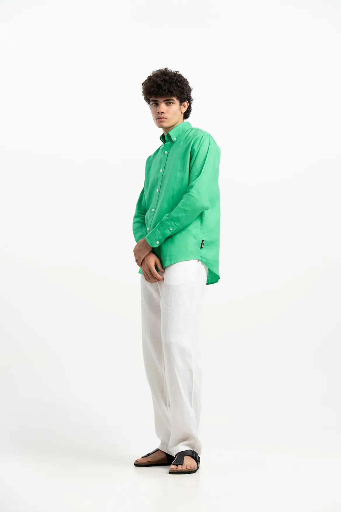 VELAIR LINEN GO GREEN SHIRTS