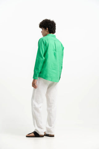 VELAIR LINEN GO GREEN SHIRTS