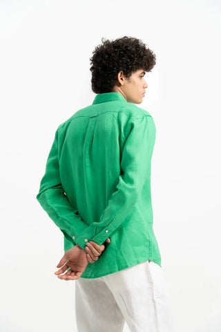 VELAIR LINEN GO GREEN SHIRTS