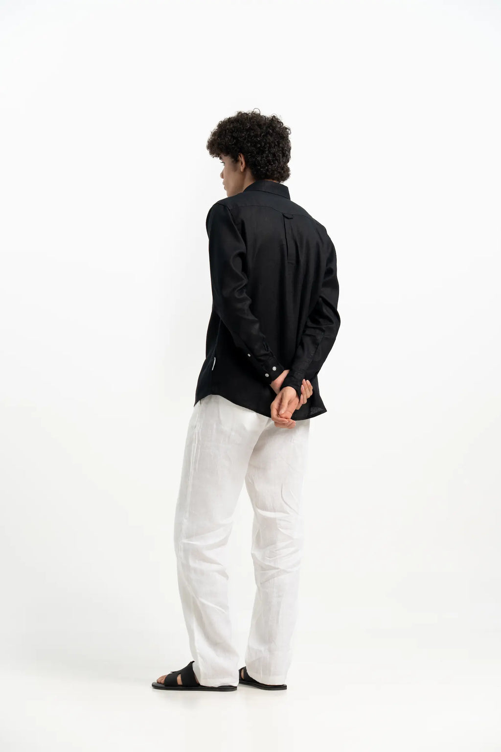 VELAIR LINEN BLACK SHIRTS