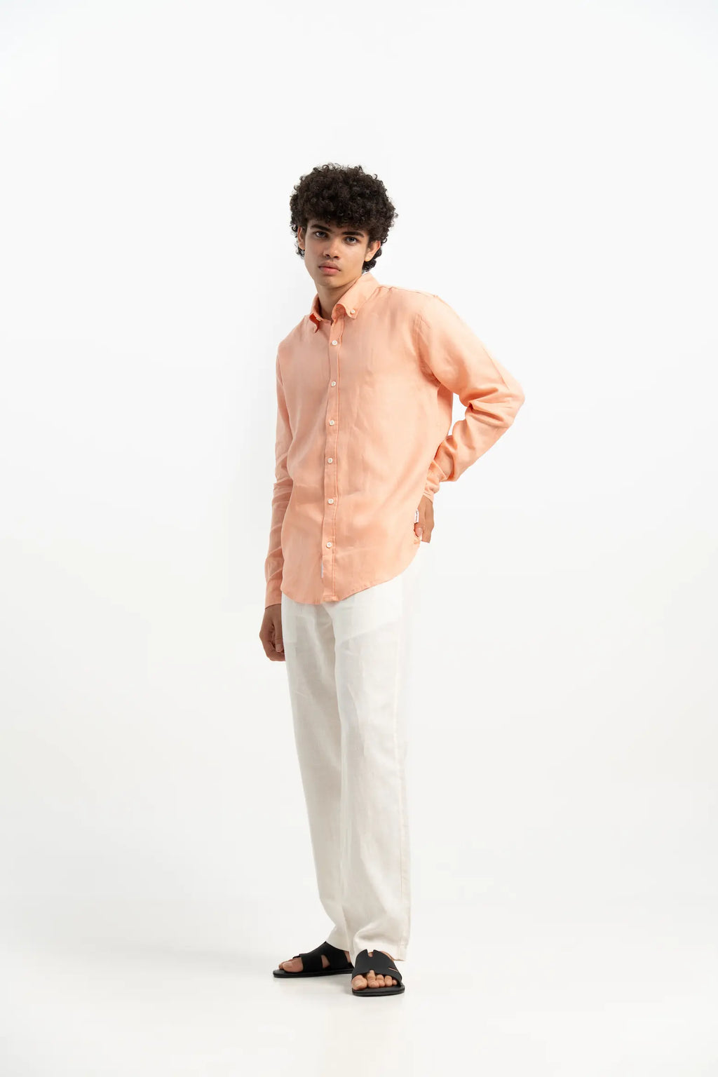 VELAIR LINEN SHAMAM SHIRT