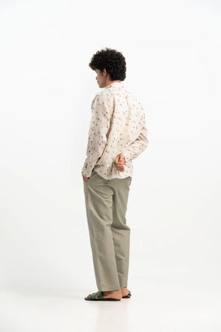 VELAIR LINEN PRINT SHIRTS