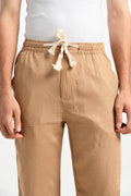 COTTON/LINEN TROUSERS