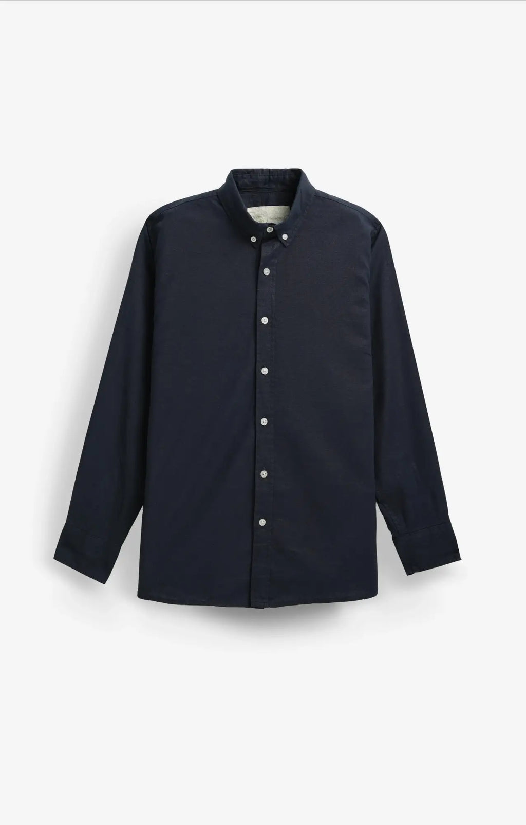 VELAIR LINEN NAVY BLUE SHIRT