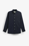 VELAIR LINEN NAVY BLUE SHIRT
