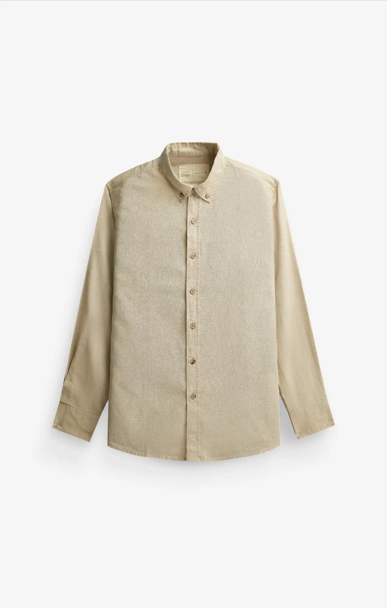 COTTON LINEN STROM BEIGE SHIRT