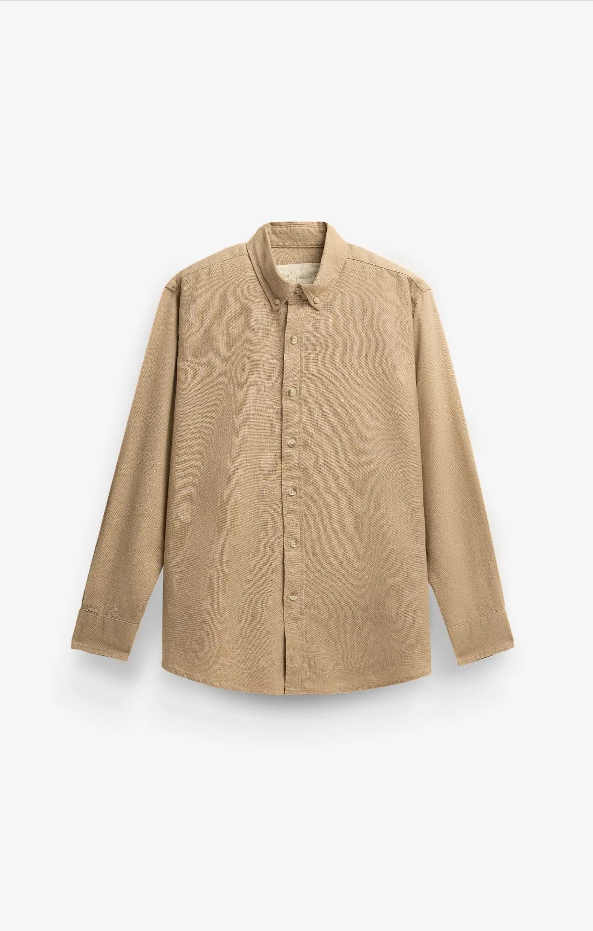 COTTON LINEN TAN BEIGE SHIRT