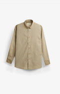 COTTON LINEN PEARL BEIGE SHIRT