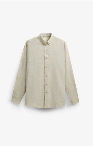 VELAIR LINEN BEIGE SHIRT