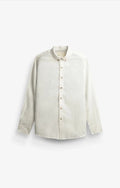 VELAIR LINEN PAPPER WHITE SHIRT