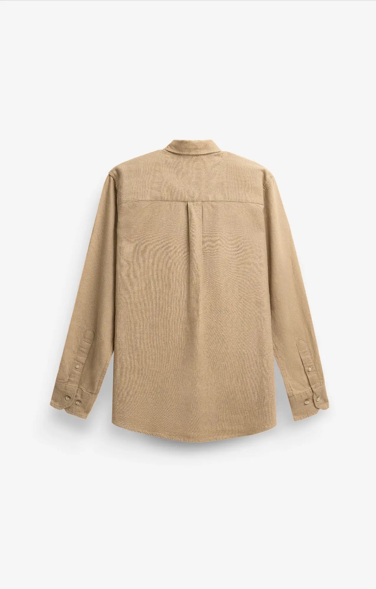 COTTON LINEN TAN BEIGE SHIRT