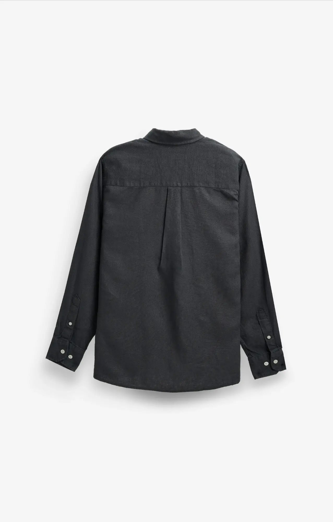 COTTON LINEN FRENCH NAVY SHIRT