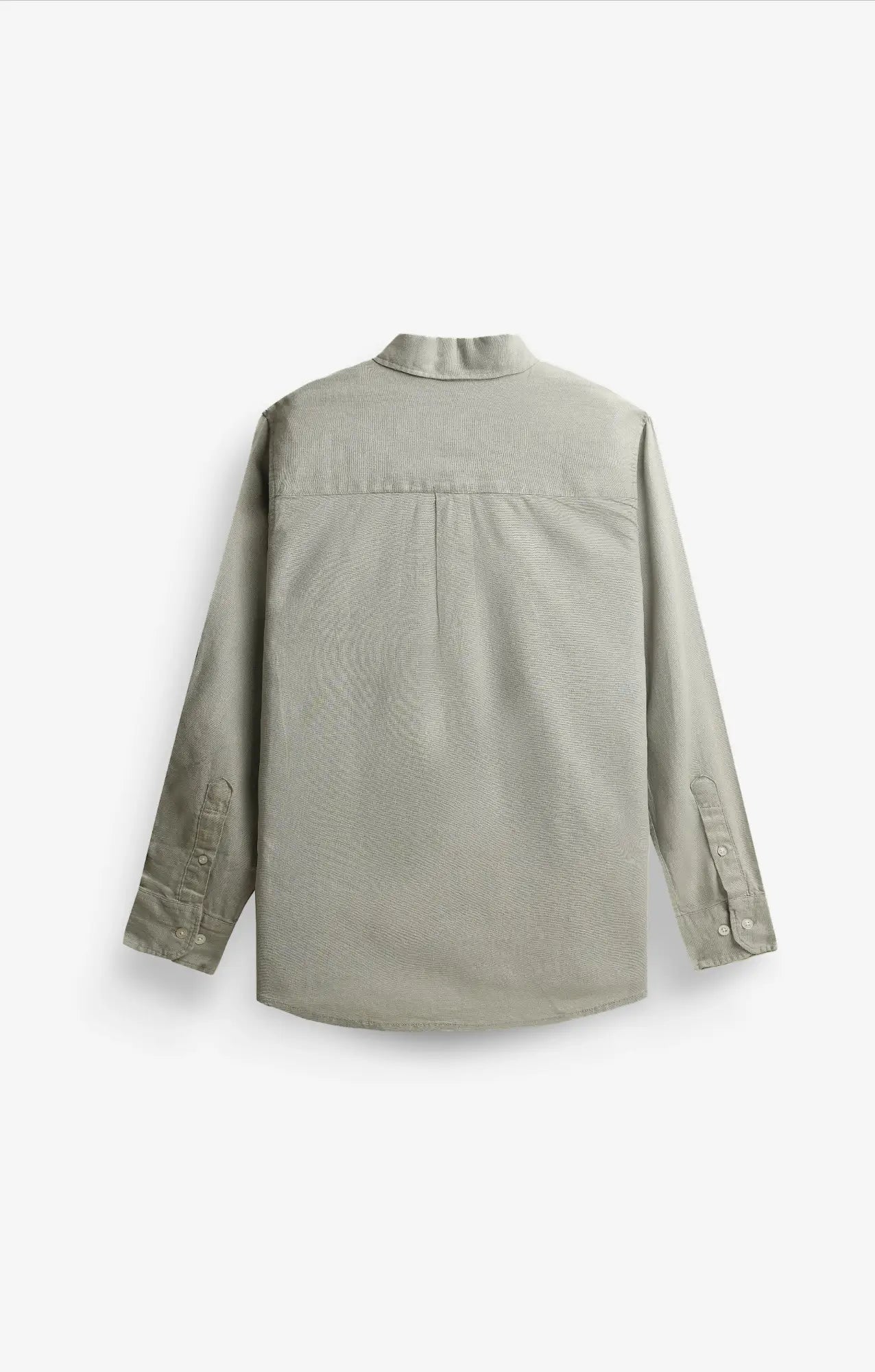 COTTON LINEN STEEL GREY SHIRT