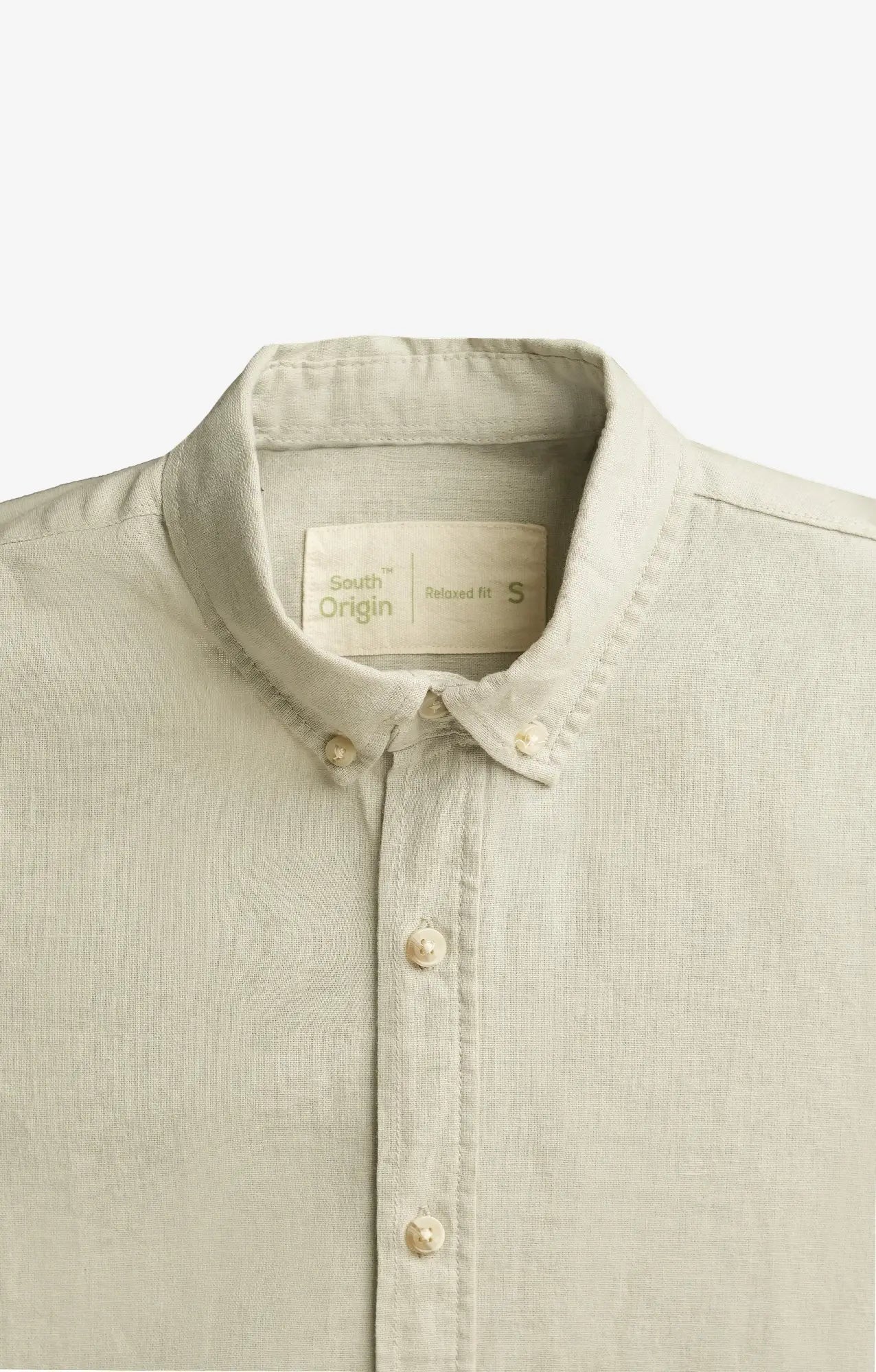 COTTON LINEN MESA BEIGE SHIRT