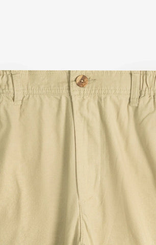 COTTON LINEN ALMOND PANTS