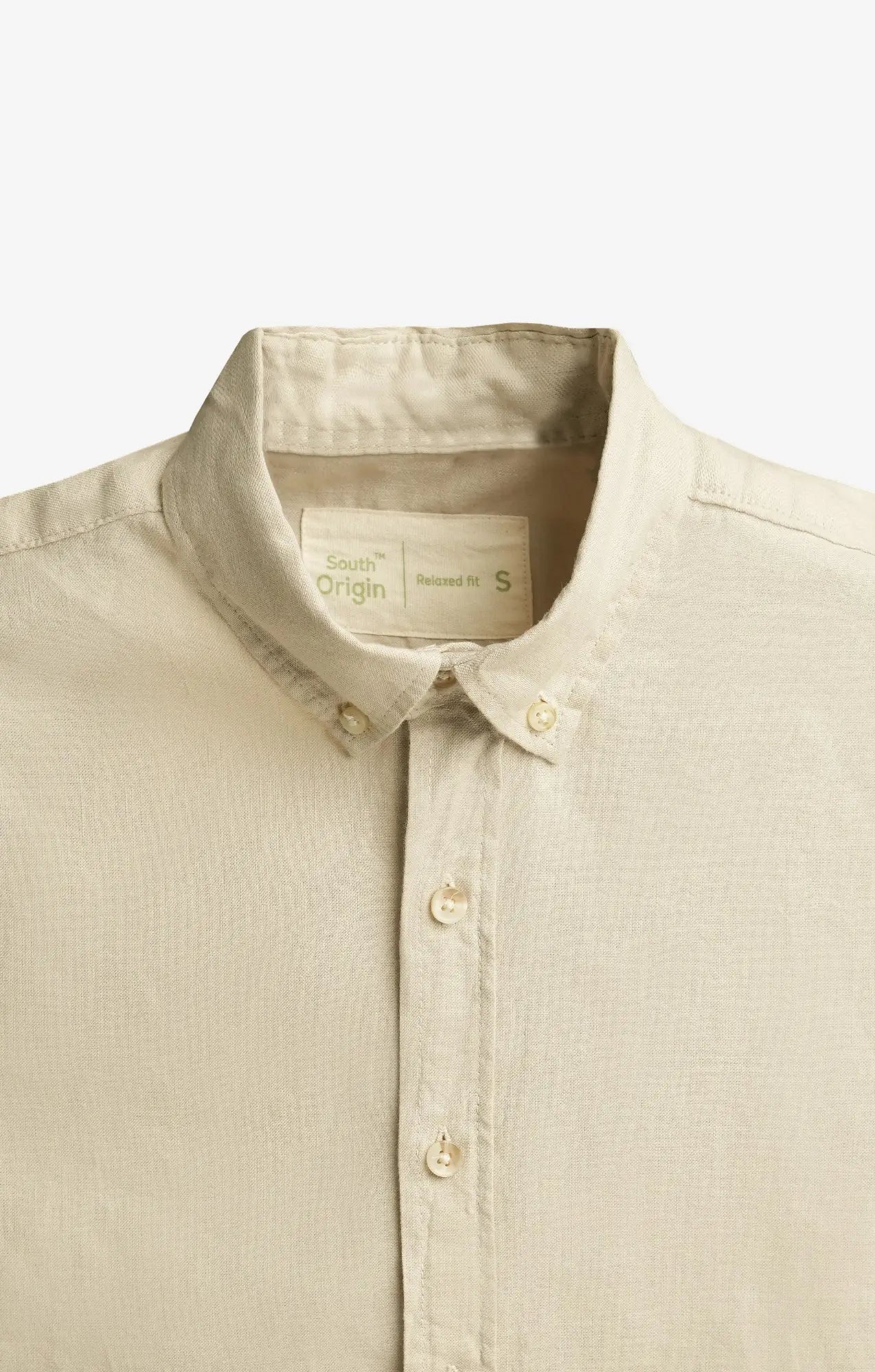COTTON LINEN STROM BEIGE SHIRT