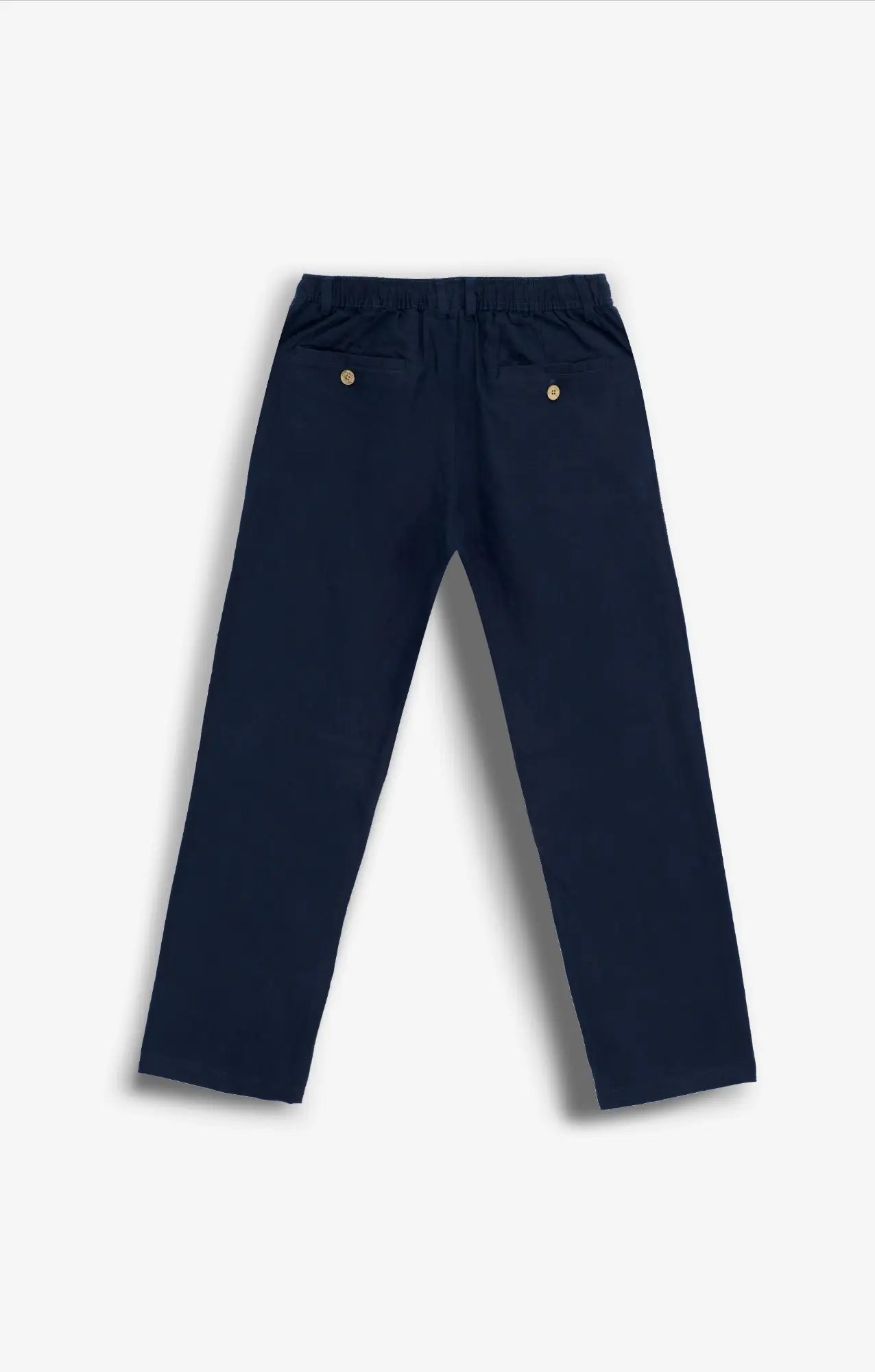 VELAIR LINEN NAVY PANTS